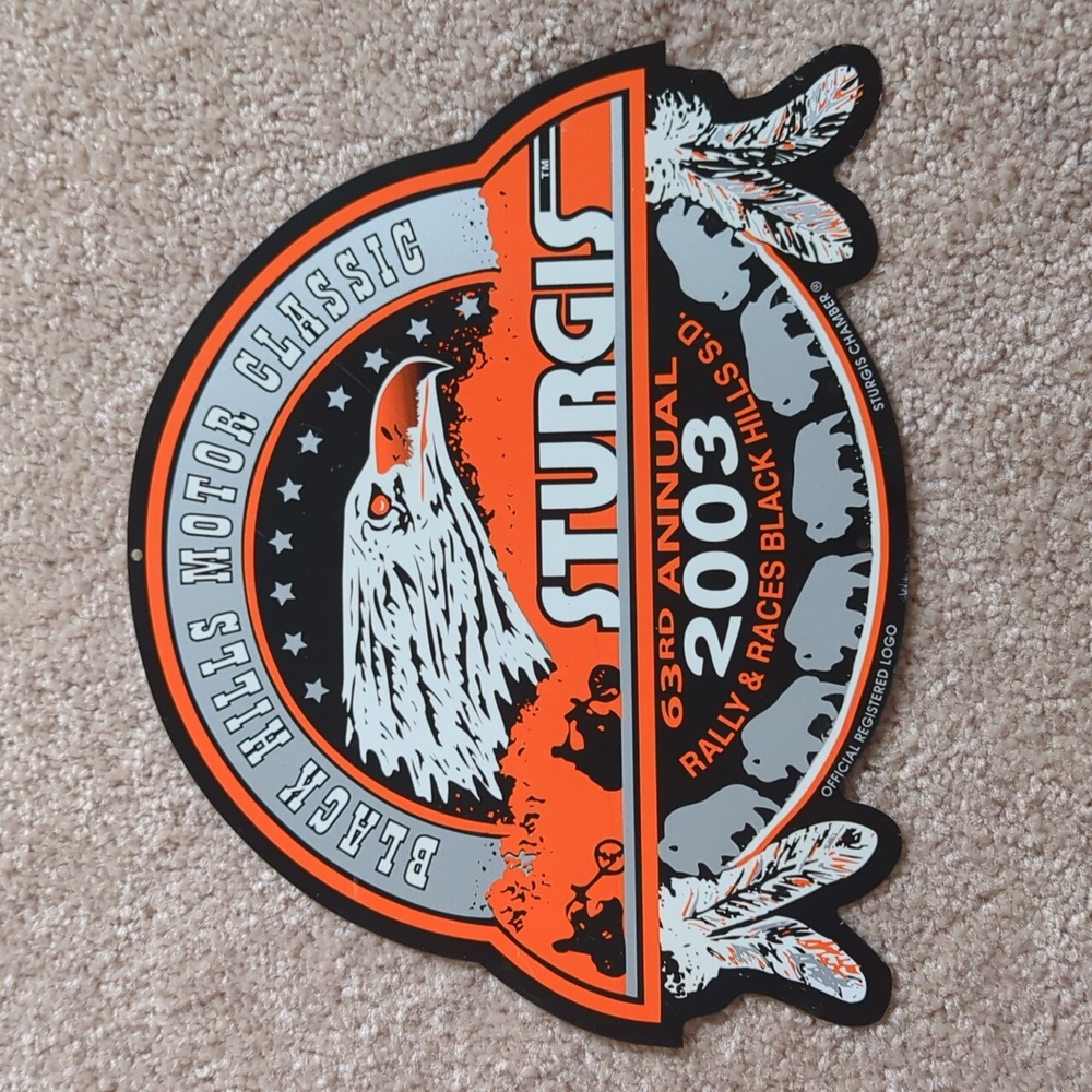 Sturgis 2003 collector's sign